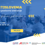 Mednarodno poslovno srečanje “Connect2Slovenia” 2024 v četrtek, 19. 9. 2024, ob 10. uri, v Modri dvorani (poslovna stavba celjskega sejmišča) v okviru 56. MOS. Mednarodno poslovno srečanje “Connect2Slovenia” 2024 v četrtek, 19. 9. 2024, ob 10. uri, v Modri dvorani (poslovna stavba celjskega sejmišča) v okviru 56. MOS.